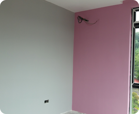 Painting work