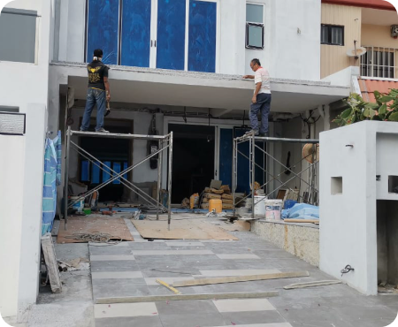 Renovation work