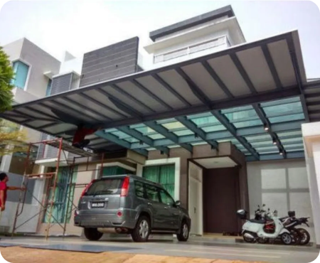 Awning installation